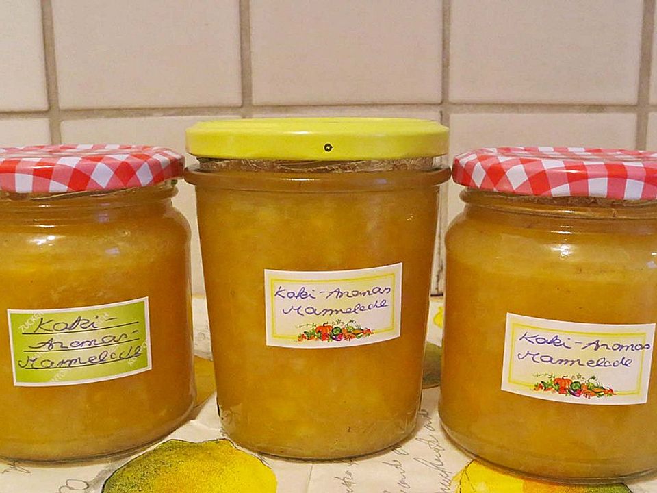 Kaki - Ananas - Marmelade - Kochen Gut | kochengut.de