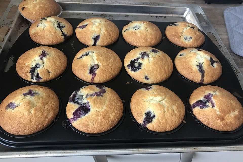 Blaubeer-Muffins