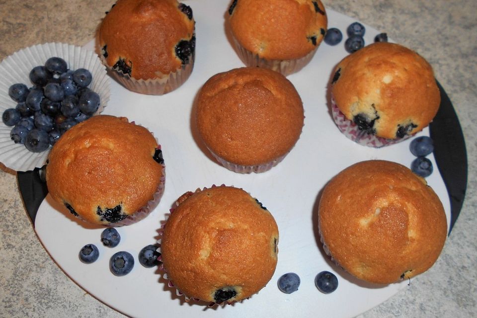 Blaubeer-Muffins