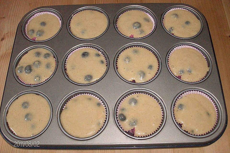 Blaubeer-Muffins