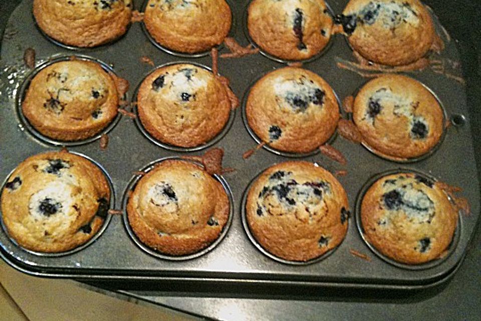 Blaubeer-Muffins