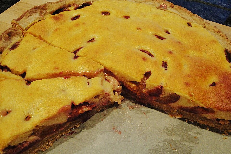 Pflaumen - Quark - Kuchen