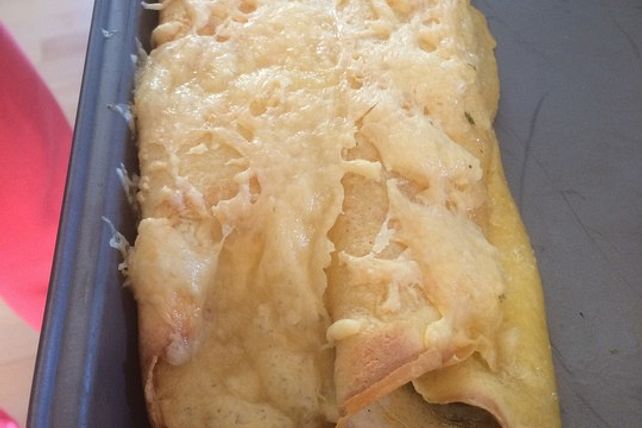 Gratinierte Crêpes mit Steinpilz - Sahne von Hobbykochen| Chefkoch