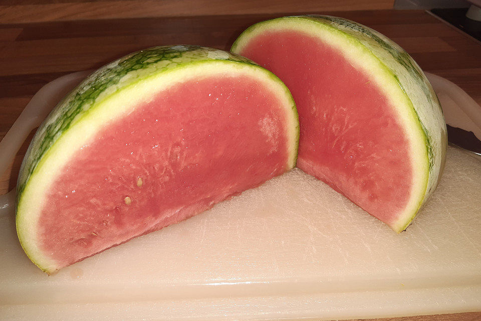 Wassermelone mit Pfiff