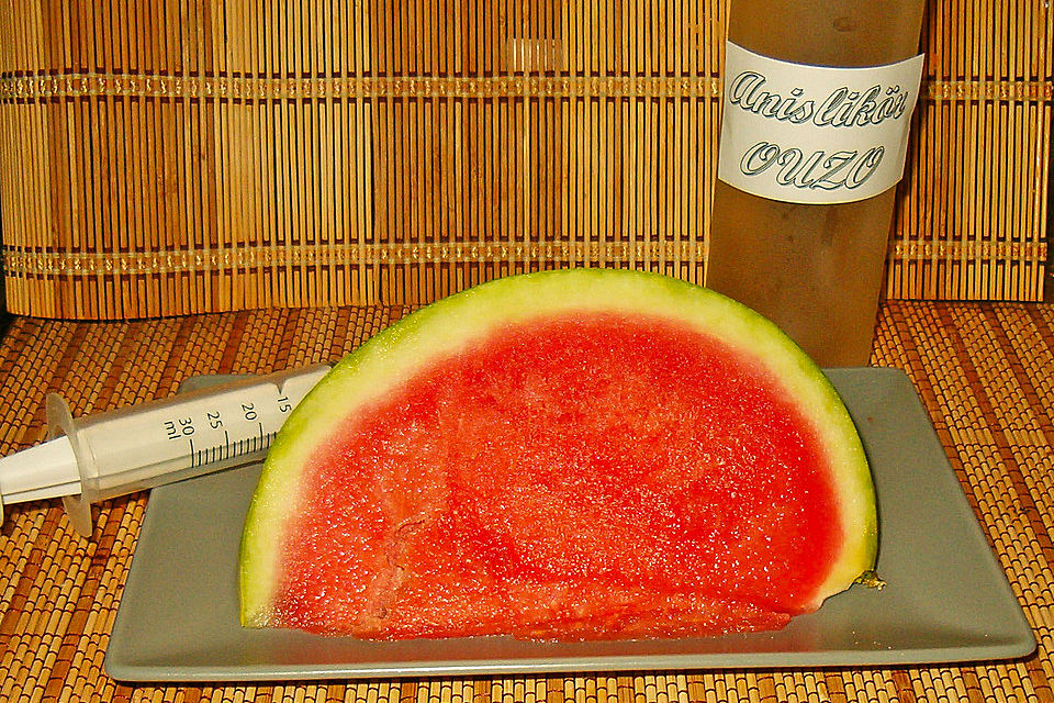 Wassermelone mit Pfiff