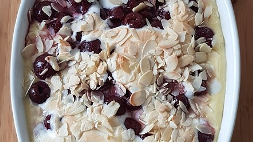 Überbackener Milchreis mit Mandelbaiserhaube von Stift1| Chefkoch