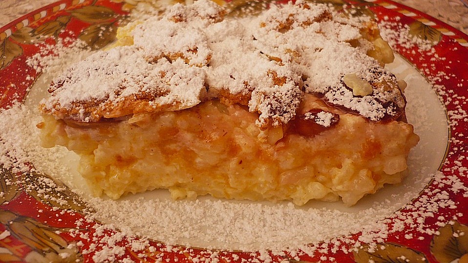 Überbackener Milchreis mit Mandelbaiserhaube von Stift1
