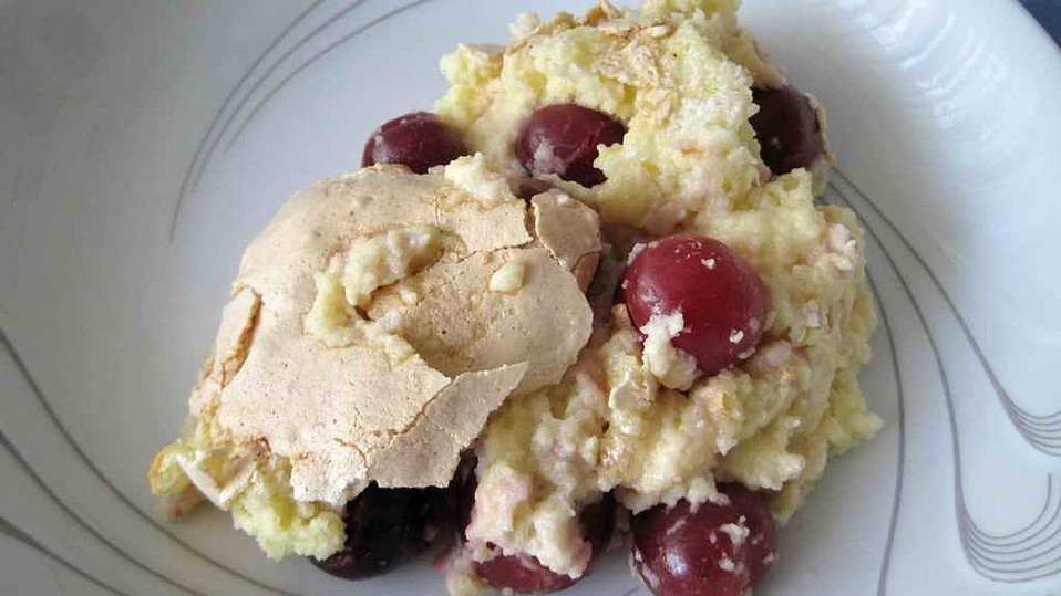 Überbackener Milchreis mit Mandelbaiserhaube von Stift1