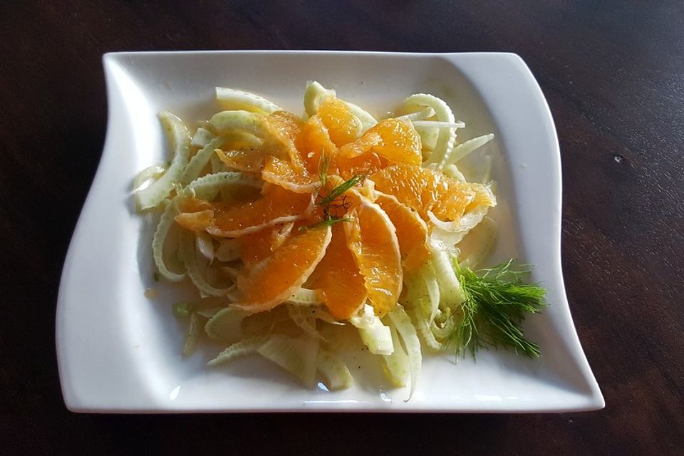 Fenchel-Orangen-Salat