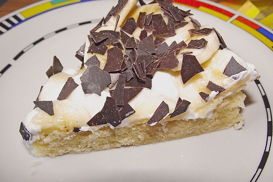 Banana Split - Kuchen