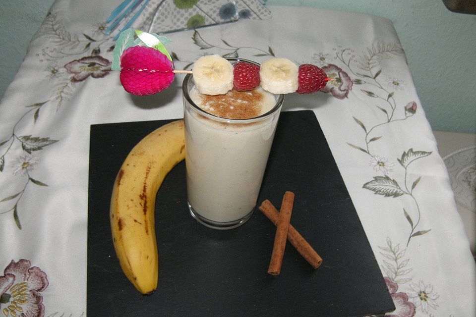 Bananen - Zimt - Milch