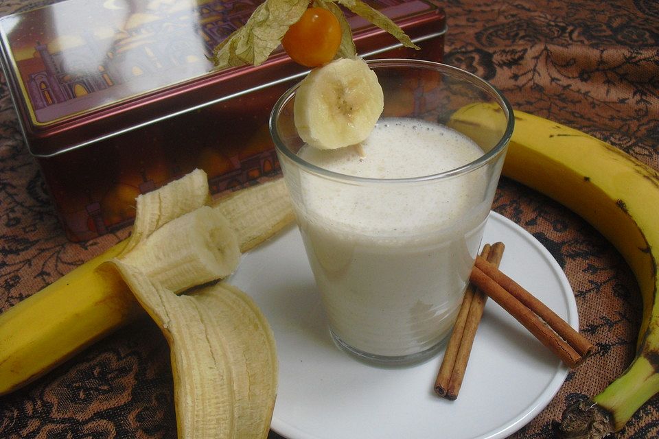 Bananen - Zimt - Milch