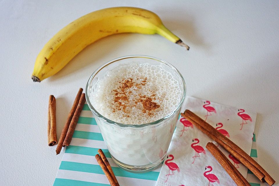 Bananen - Zimt - Milch