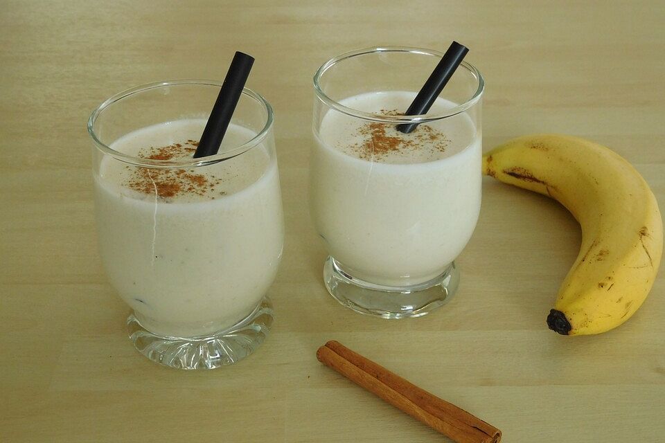 Bananen - Zimt - Milch