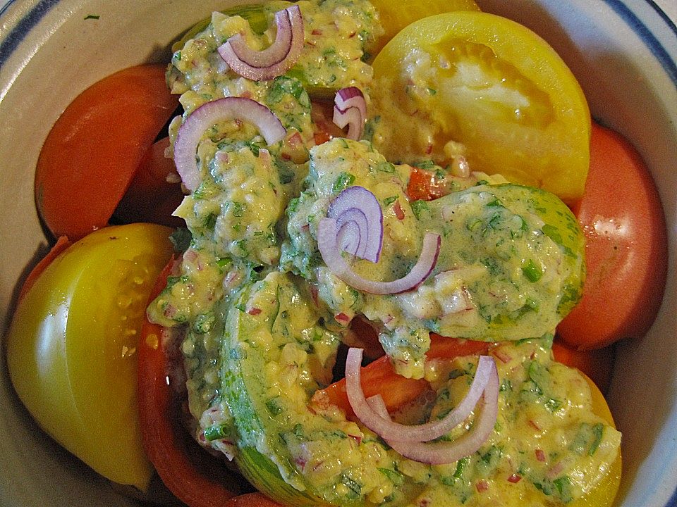 Salatsauce für Blatt- und Tomatensalat von Tryumph800| Chefkoch