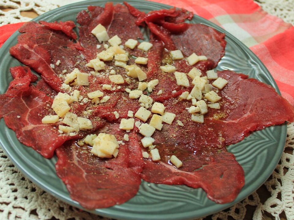 Carpaccio vom Rinderfilet von sebastian.1985| Chefkoch