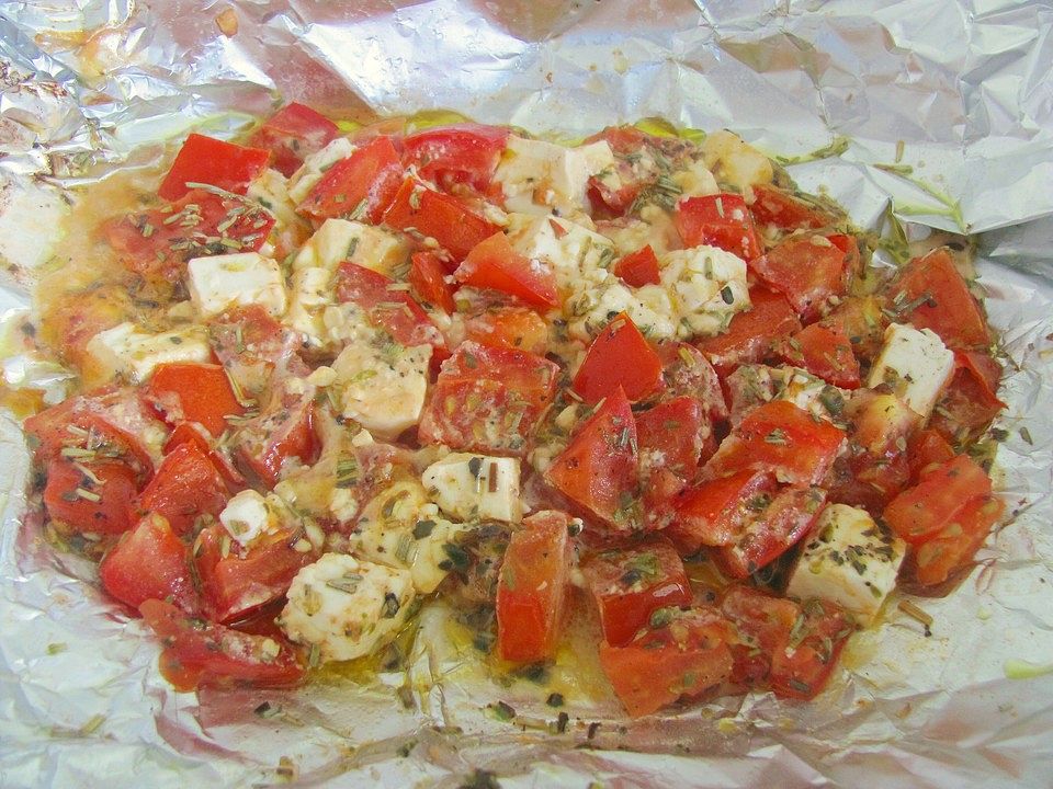 Tomaten - Käse - Päckchen von pralinchen| Chefkoch