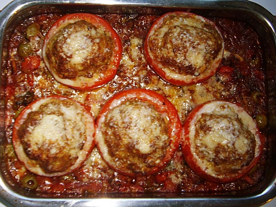 Gefüllte Tomaten von Tinchen37| Chefkoch Gefüllte Tomaten von Tinchen37| Chefkoch