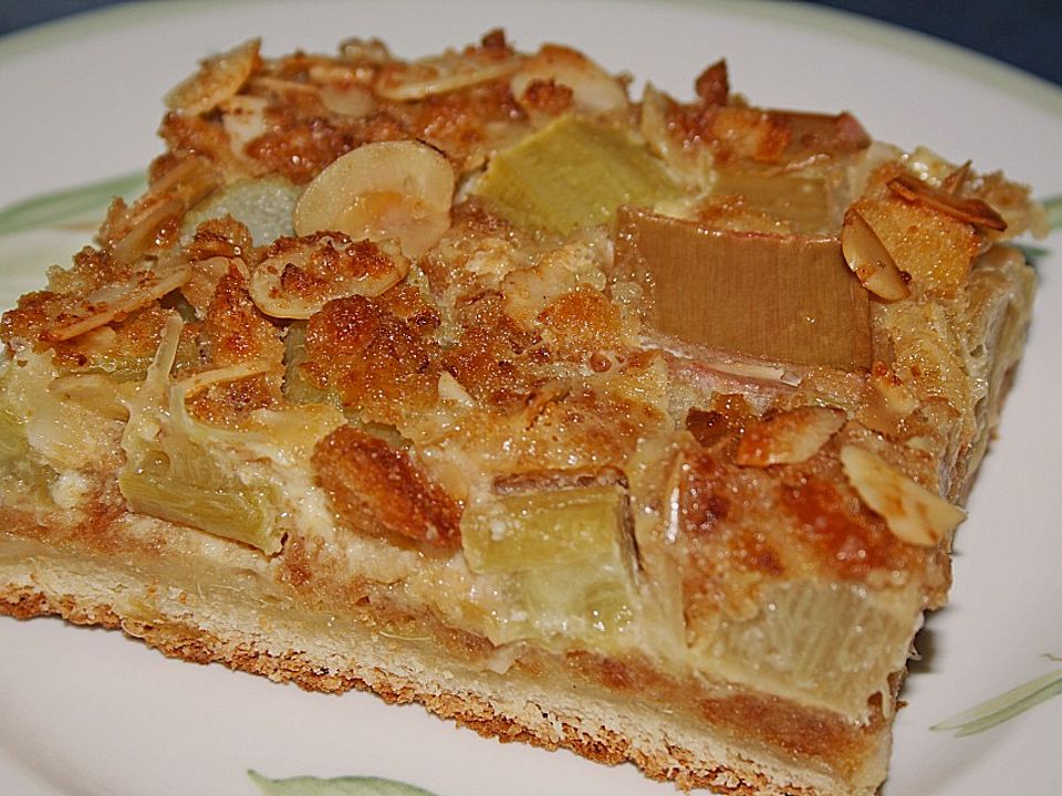 Rhabarberkuchen vom Blech von floridalady87 | Chefkoch