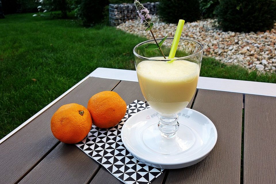 Orangen - Joghurt - Getränk