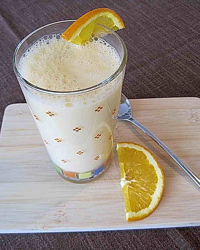 Orangen - Joghurt - Getränk
