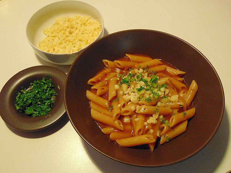 Nudeln in Tomatensoße | Chefkoch