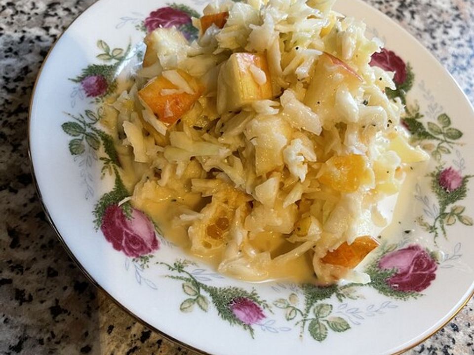 Weißkohlsalat mit Früchten von gisela m| Chefkoch