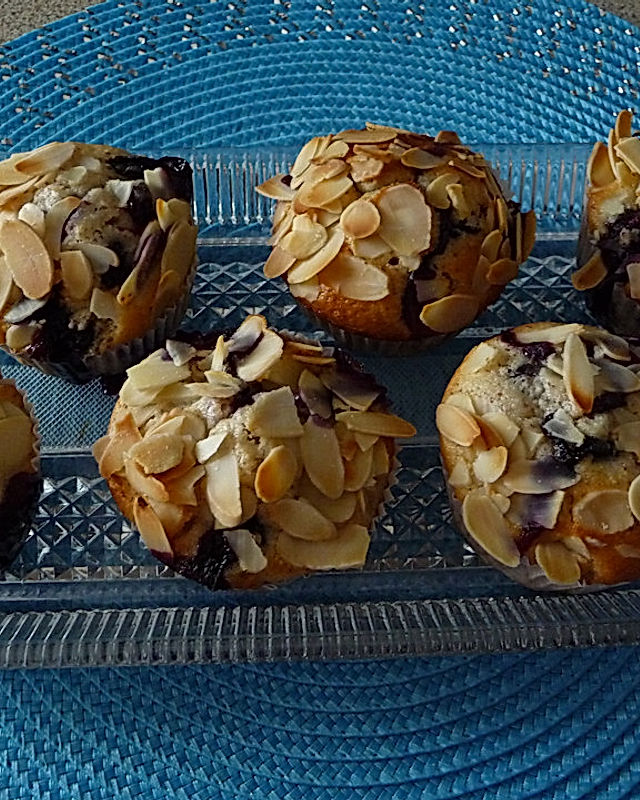 Heidelbeer - Mandel - Muffins