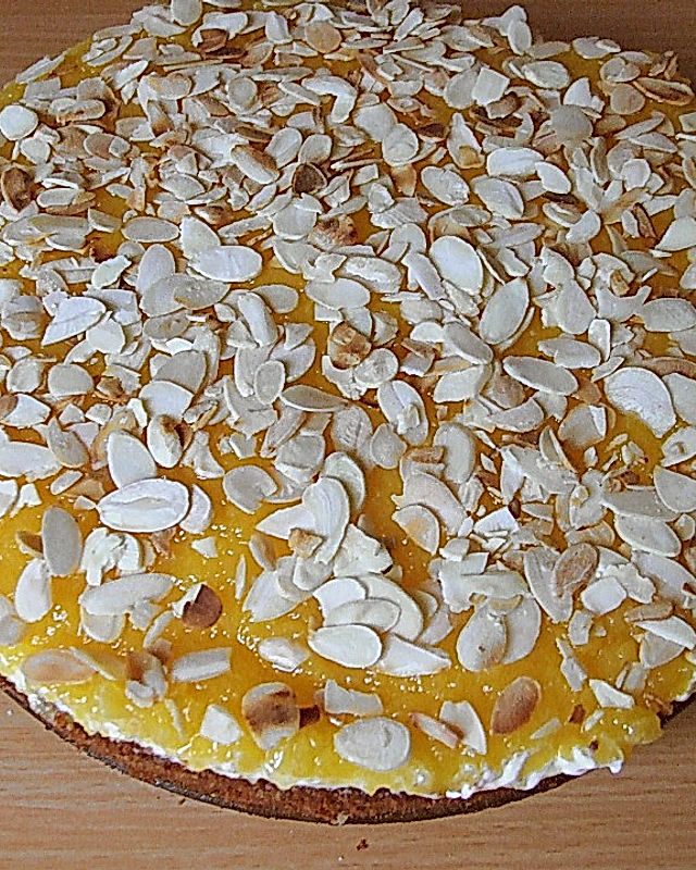 Pfirsich - Mascarpone - Kuchen