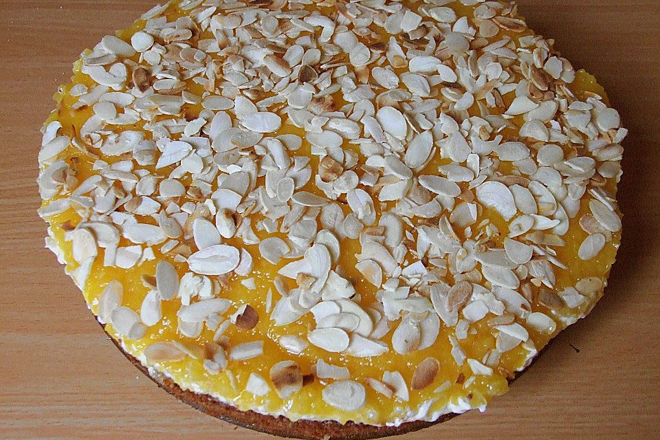 Pfirsich - Mascarpone - Kuchen