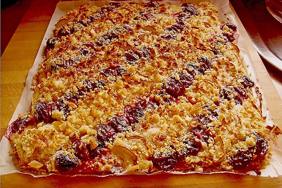 Apfel - Pflaumen - Kuchen