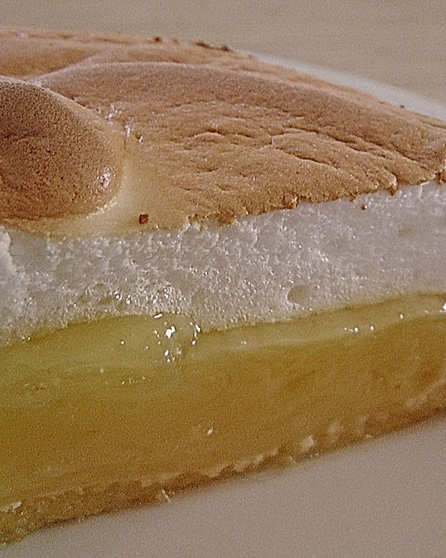 Zitronen - Eischnee - Torte