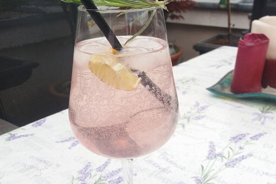 Lavendelsirup