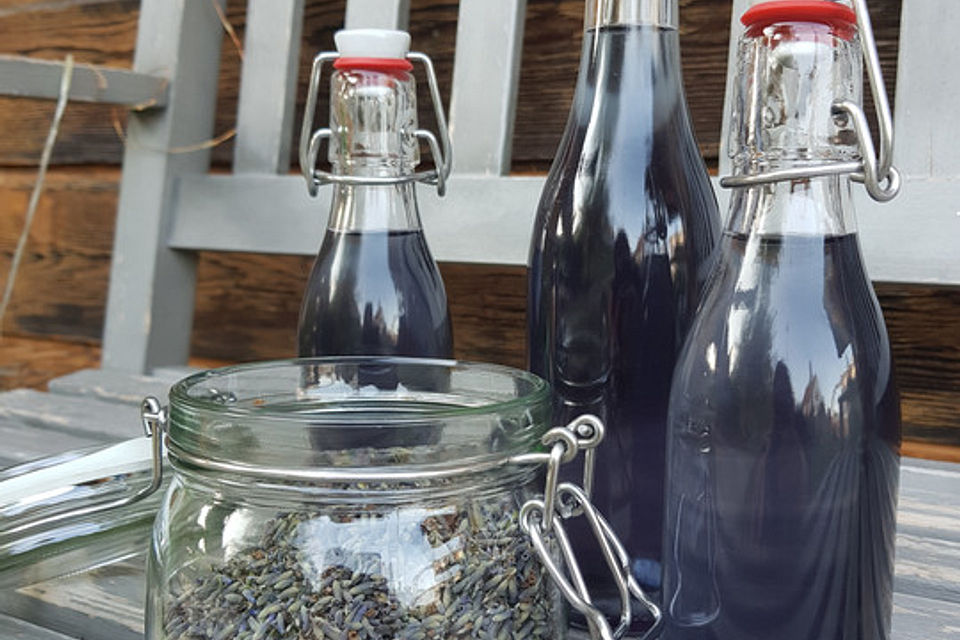 Lavendelsirup