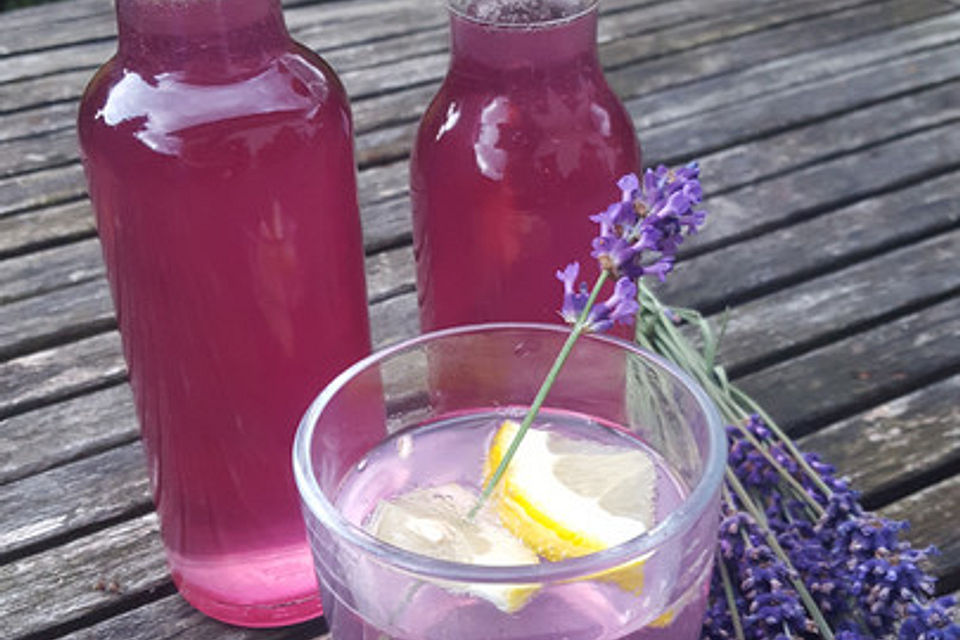 Lavendelsirup