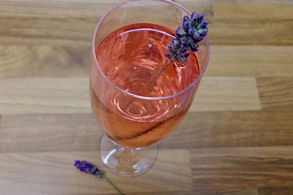 Lavendelsirup