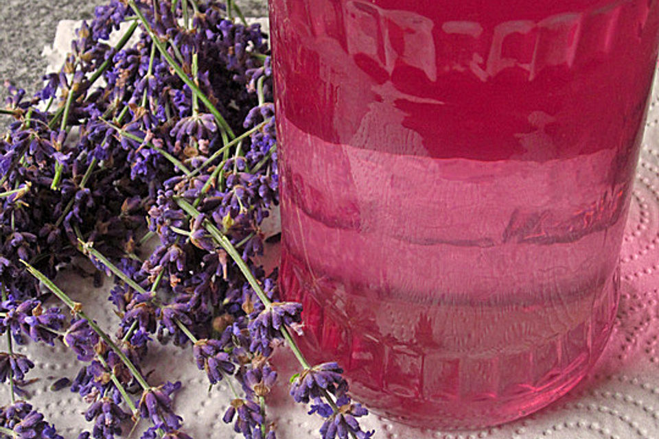 Lavendelsirup