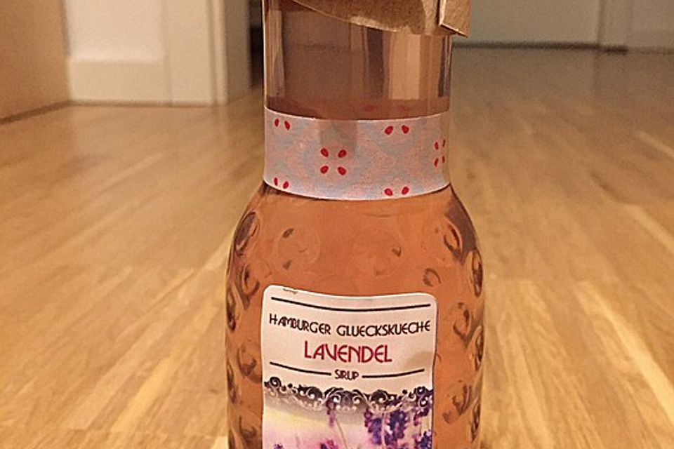 Lavendelsirup