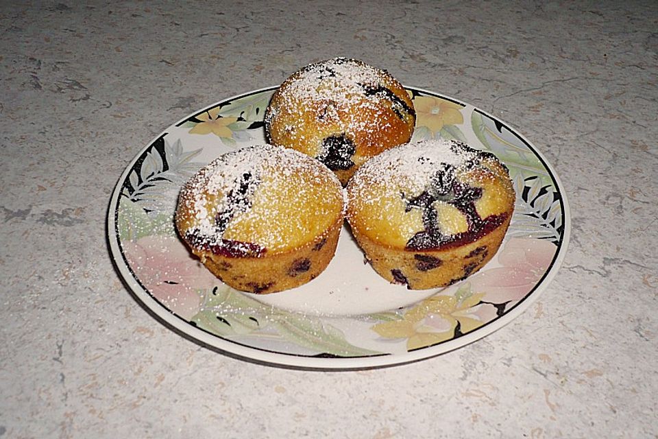 Heidelbeermuffins