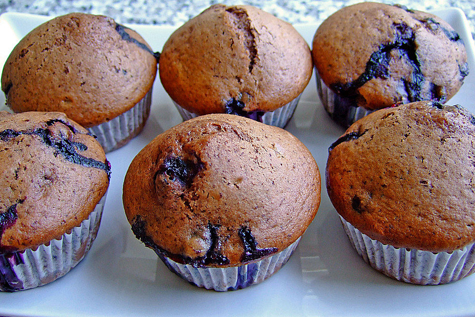 Heidelbeermuffins