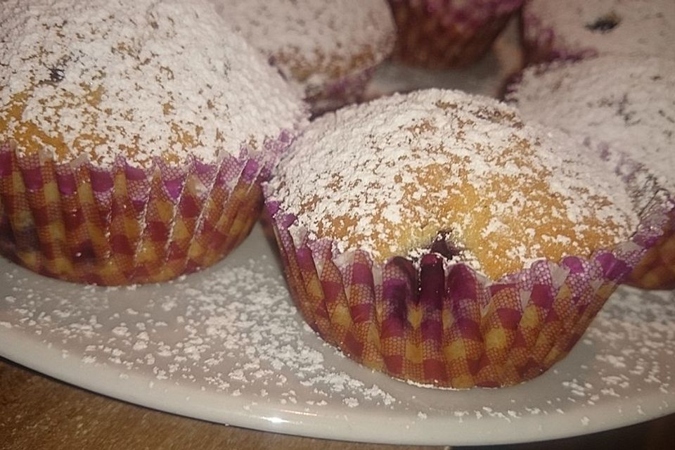 Heidelbeermuffins