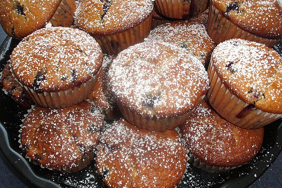 Heidelbeermuffins