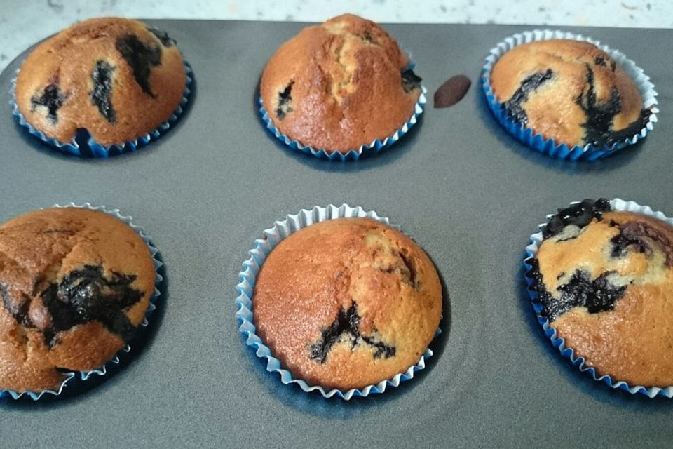 Heidelbeermuffins