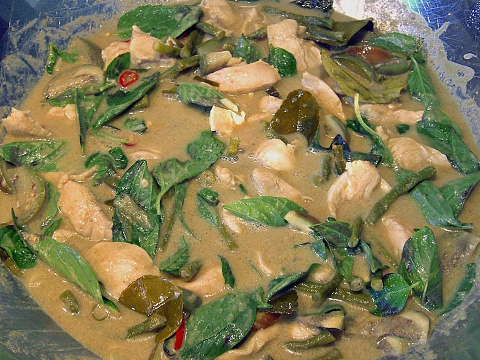 Grünes Thai - Curry von Jicky| Chefkoch