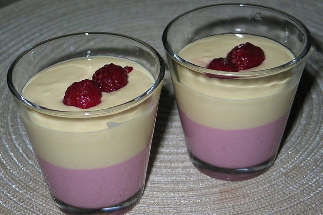 Mascarponecreme mit Mango und Himbeeren von Palatinal| Chefkoch