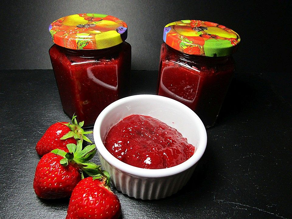 Erdbeer - Fruchtaufstrich von schwuppseline| Chefkoch
