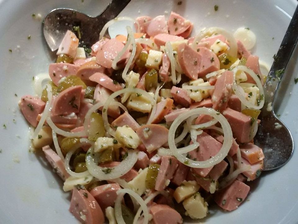 Badischer Wurstsalat von pelzigel | Chefkoch