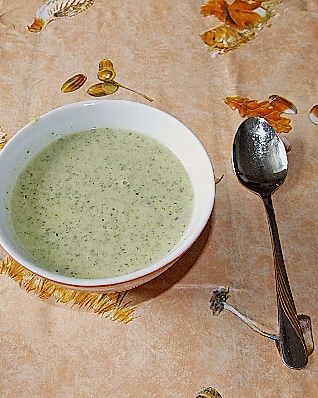Brokkoli - Meerrettich - Cremesuppe