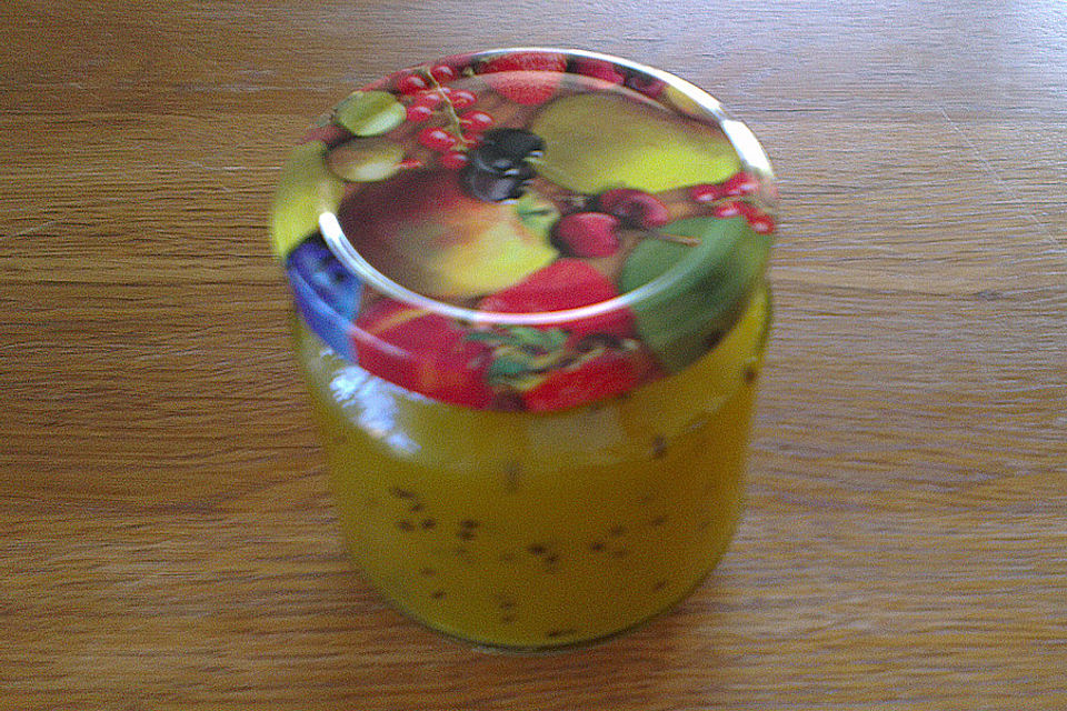 Kiwi - Mango - Pfefferminz Marmelade