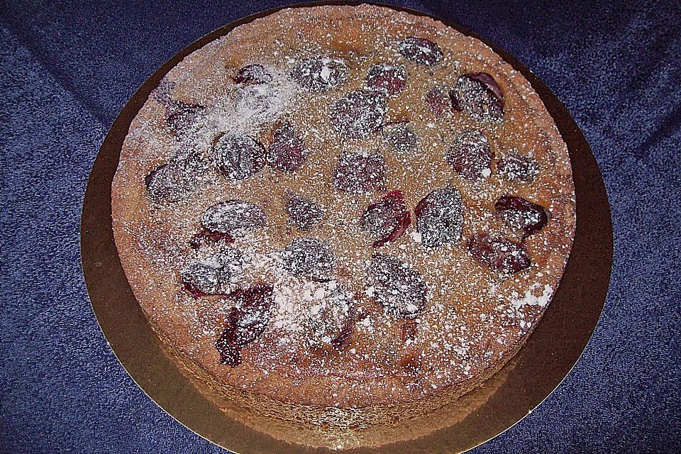 Gewürz - Pflaumenkuchen mit Karamellguss